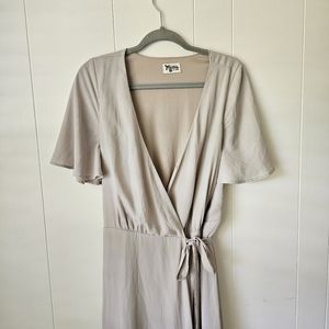 Show Me Your MuMu Noelle Flutter Wrap Dress